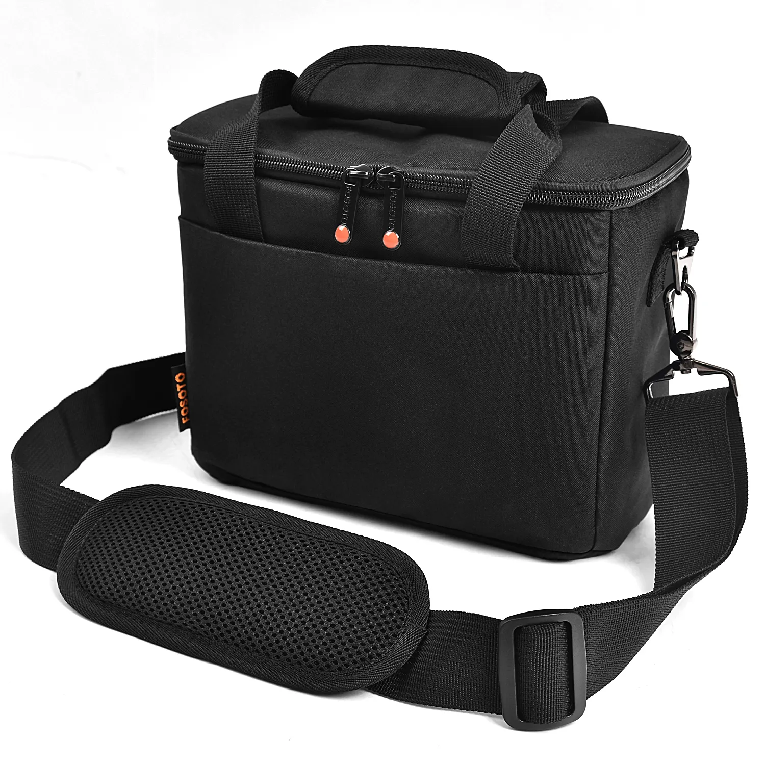 Fosoto Professionele Camera Tas Tas Nylon Waterdichte Digitale Camera Schoudertas Voor Nikon Canon Sony Video 1 Camera + 2 Lens