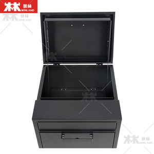 Winland Parcel Box <span class=keywords><strong>Drop</strong></span> Package Delivery Box para uso ao ar livre Anti-roubo Lockable Parcel <span class=keywords><strong>Drop</strong></span> Box - Product Image 5