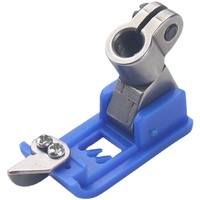 Nouveau ! Pied presseur en plastique 5,6 mm pour machine à coudre à point de recouvrement (point plat) Pièces détachées Accessoires Convient à Pegasus W500 Siruba F007 Yamato