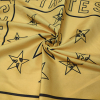 Foulard carré en tissu polyester soyeux mat de qualité supérieure, imprimé DTG personnalisé, populaire, pour usage quotidien, accessoires de vacances, mouchoir