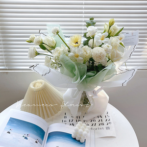 Carta da imballaggio del regalo del fiorista di vendita calda coreana impermeabile all'ingrosso del nuovo arrivo di JAYWOOD - Product Image 4