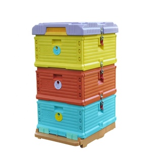 Benefitbee Three Levels Beehives <strong>Langstroth</strong> Plastic Honey Bee <strong>Hive</strong> for Beekeeping