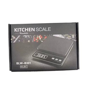 Báscula de Cocina Inteligente de Alta Precisión con Pantalla LCD, Báscula <span class=keywords><strong>Digital</strong></span> Electrónica para Alimentos de 5 kg - Product Image 3