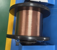 Filo d'Acciaio Intrecciato Rivestito in Rame 7*0,16 mm, 40% IACS, Filo CCS per Cablaggi Automobilistici