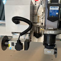Routeur CNC 3 axes ANBEN V-2151 avec commande SYNTEC, moteur servo de 9 kW, table à vide pour la fabrication de panneaux en acrylique