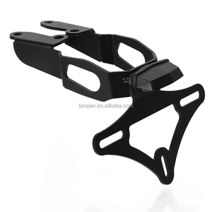 Accesorios de motocicleta soporte de matrícula Z400 para <span class=keywords><strong>Kawasaki</strong></span> Z <span class=keywords><strong>250</strong></span> 400 soporte de número Kit eliminador de orden trasero Z500 Z 500 - Product Image 6