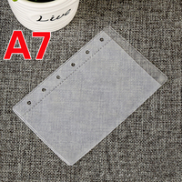 Pochette pliable en plastique PVC, résistante à l'eau, 6 trous, fermeture éclair, pour audi A4/A5/A6/A7/B5