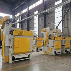 Équipement de nettoyage des métaux, <span class=keywords><strong>machine</strong></span> de sablage à bande transporteuse en caoutchouc pour le polissage - Product Image 1