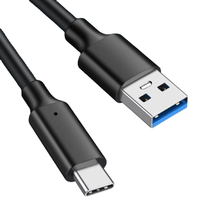 Cable DFX USB-C a USB 3.0 de 1m, 5Gbps de Datos, Carga Rápida de 3A, Triple Blindaje, Conductor de Cobre Puro para Teléfonos Móviles