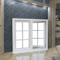 Ventanas Francesas Modernas de Tamaño Personalizado, de Aluminio, con Doble Acristalamiento, Vidrio Templado, Aislamiento Térmico, Energy Star