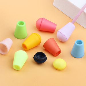 24 màu sắc bán buôn Nhựa Dây khóa Stopper nhựa đầy màu sắc dây kết thúc lời khuyên - Product Image 5