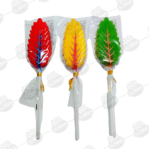 Sucettes en forme de feuille de 15g, bonbons durs, sucettes en forme de lèvres, bonbons en forme de cœur - Product Image 2