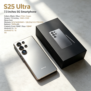 HOT SELL S25 Ultra 7800mah สมาร์ทโฟนแอนดรอยด์ 1TB รุ่นยอดนิยม ข้ามพรมแดน ปลดล็อคทั่วโลก - Product Image 4