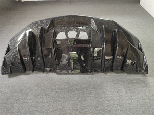 Kit de carrosserie de pare-chocs arrière en fibre de carbone semi-forgé de style <span class=keywords><strong>SVJ</strong></span> pour <span class=keywords><strong>Lamborghini</strong></span> <span class=keywords><strong>Aventador</strong></span> LP700 LP720 LP750 2011-2015 kit de carrosserie - Product Image 2