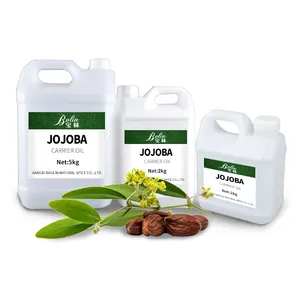 Baolin Wholesale bulk price 100% pure natural organic Clear Deodorized Jojoba Carrier oil