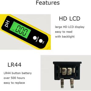 เครื่องวัดค่า <span class=keywords><strong>pH</strong></span> แบบพกพาเครื่องวัดค่า <span class=keywords><strong>pH</strong></span> เครื่องอ่านผู้ผลิต <span class=keywords><strong>CE</strong></span> - Product Image 3