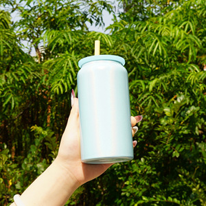 Nuevos Vasos Térmicos de 16 oz de Acero Inoxidable 304 para Sublimación, con Aislamiento al Vacío en Forma de Lata de Cerveza para Mantener Bebidas Frías o Calientes - Product Image 5