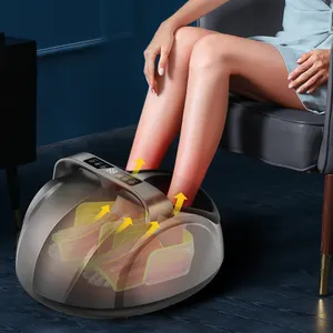 Taşınabilir sağlık ayak masajı hava sıkıştırma geliştirmek kan elektronik kablosuz Shiatsu ayak masajı