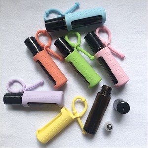 Silicone Lăn Chai Chủ Tay Áo Tinh Dầu Mang Trường Hợp Du Lịch Bảo Vệ Bìa Cho 5Ml 10Ml 15Ml Chai Dầu - Product Image 4