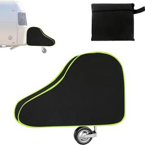 Housse de protection solaire pour caravane en tissu non tissé imperméable épaissi, sac de rangement extérieur rectangulaire à fixation latérale - Product Image 3