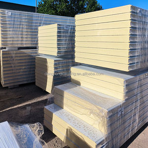 <span class=keywords><strong>Isolation</strong></span> 60Mm 75Mm 100Mm Pu Pir <span class=keywords><strong>Polyuréthane</strong></span> Panneaux sandwich pour chambre froide Panneaux extérieurs pour structure - Product Image 4