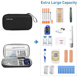 Estuche de Viaje para Insulina con Aislamiento EVA, Kit de Medicamentos para el Cuidado de la Diabetes, para Insulina en Formato Pen y Suministros Diabéticos - Product Image 3