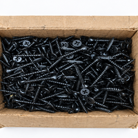 Vis noires de haute qualité, fabricant de vis autotaraudeuses, vis pour plaques de plâtre