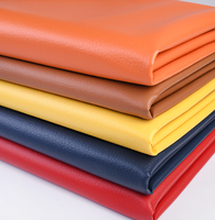 Rouleaux de cuir synthétique vegan en PVC écologique, imperméable et durable, résistant à l'abrasion, tissu artificiel pour housse de canapé