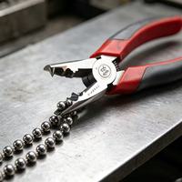 Pince de connexion pour stores enrouleurs, outil de raccordement de chaînes à billes métalliques, outil manuel professionnel pour la réparation et l'installation de rideaux