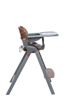 Chaise de salle à manger pour enfants pliable axée sur la croissance