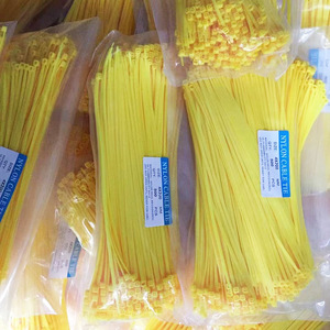 สายรัดเคเบิลสีเหลือง, 4*200, สายรัดเคเบิลสำหรับปิดผนึกทางการแพทย์, ป้าย, สายรัดเคเบิลสำหรับปิดผนึกถุงขยะทางการแพทย์, มีจำหน่ายสำหรับขายส่ง - Product Image 2
