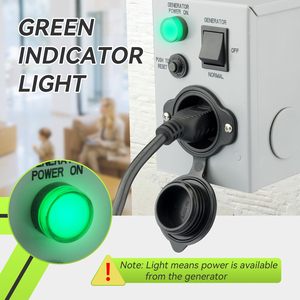 Máy phát điện chuyển đổi <span class=keywords><strong>15</strong></span> <span class=keywords><strong>amp</strong></span> 125V với ngắt mạch điện hộp đầu vào - Product Image 5