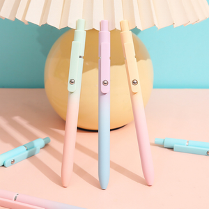 X722 5pcs nhanh chóng khô mực gel bút điểm tốt có thể thu vào con lăn bóng bút mực đen mịn bằng văn bản bút văn phòng phẩm - Product Image 3