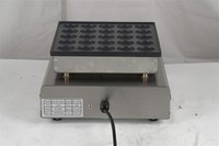 Machine à mini-crêpes, muffins et gaufres électriques antiadhésive à 25 trous
