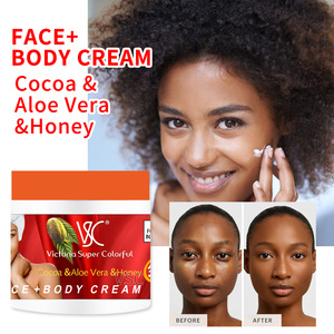 Crema corporal facial vegana de Etiqueta Privada, Aloe Vera orgánico, miel, <span class=keywords><strong>Retinol</strong></span>, brillo, hidratante, antimanchas negras, cuerpo batido - Product Image 2
