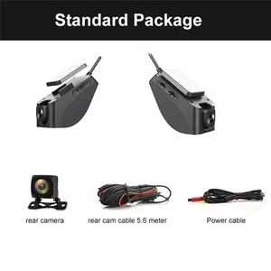 미니 숨겨진 4G 대시 카메라 <span class=keywords><strong>WIFI</strong></span> 핫스팟 GPS 추적 전화 라이브 비디오 확인 듀얼 캠 HD1080P 대시 자동차 DVD - Product Image 2