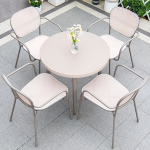 Vente en gros <span class=keywords><strong>de</strong></span> meubles <span class=keywords><strong>de</strong></span> <span class=keywords><strong>jardin</strong></span> en acier au carbone pour <span class=keywords><strong>4</strong></span> <span class=keywords><strong>personnes</strong></span> <span class=keywords><strong>Table</strong></span> et chaises <span class=keywords><strong>de</strong></span> <span class=keywords><strong>jardin</strong></span> - Product Image 2