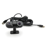 Firecore HX-6802 HD USB tak ve çalıştır kamera ön ve sürücü kamera 2 in 1 kabin kamera