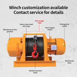 Cabrestante Inalámbrico: Operación con Control Remoto Inalámbrico, Arranque y Parada Precisos, Sin Deslizamiento en Cargas Pesadas - Product Image 4