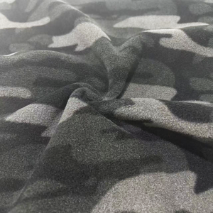 Hot Bán Ngụy Trang 260gsm 100% <span class=keywords><strong>Polyester</strong></span> Double Side Chải Duy Nhất Hai Mặt Chống Đóng Cọc Nặng Cực Fleece Vải - Product Image 4