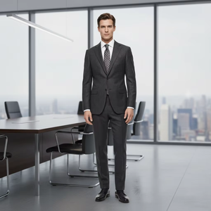 <span class=keywords><strong>Traje</strong></span> de 4 Piezas de Lujo <span class=keywords><strong>a</strong></span> <span class=keywords><strong>Precio</strong></span> de Fábrica, <span class=keywords><strong>Traje</strong></span> Formal de Negocios Personalizado para <span class=keywords><strong>Hombre</strong></span>, Corte Entallado - Product Image 5