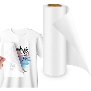 <span class=keywords><strong>Film</strong></span> DTF mat double face pour l'impression par sublimation sur tous les tissus de couleur T-shirts Textile Hot & Cold Peel DTF Paper - Product Image 1
