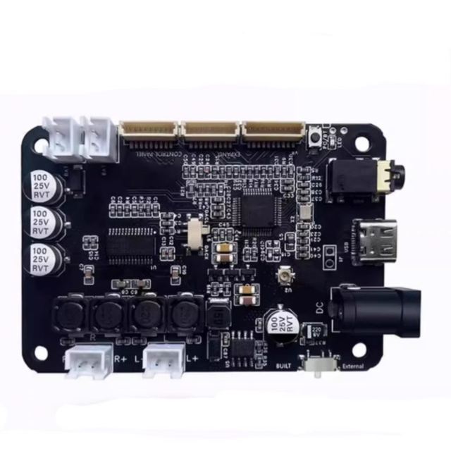 MLK Knob/Touch Screen DSP Wireless 5.0 Power Amplifier Module TWS Double Bass 2*15W Dual Channel Power Amplifier Board