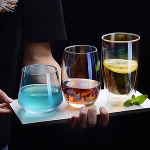 <span class=keywords><strong>Bicchieri</strong></span> da <span class=keywords><strong>Vino</strong></span> Senza Stelo in Cristallo Soffiato a Mano Personalizzati, Senza Piombo, Capacità 401-500ml <span class=keywords><strong>per</strong></span> <span class=keywords><strong>Vino</strong></span> <span class=keywords><strong>Rosso</strong></span> - Marca SUNYO - Product Image 5