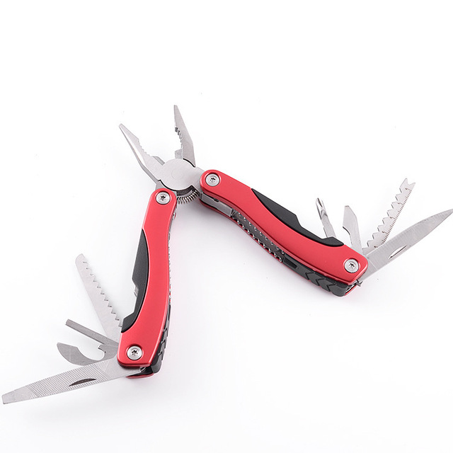 Hot Sale 10 in 1 Stainless Steel Gift Multitool Outdoor Edc Black Folding Locking Pliers
