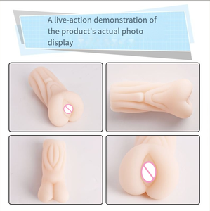 Großhandel TPE Masturbator Künstliche Vagina Selbstbefriedigungsbecher mit Vibrationsfunktion Männer-Spielzeug Guangdong Modell - Product Image 3