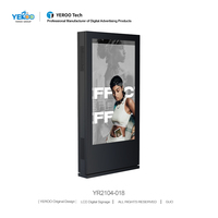 Pantalla LCD Impermeable de 75 Pulgadas para Señalización en Exteriores, Contenido de Navegación Claro para Guía Vial Urbana y Publicidad Comercial