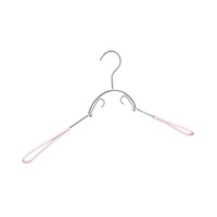 Cintres pliables roses tendance, légers et portables pour les voyages et les dortoirs féminins