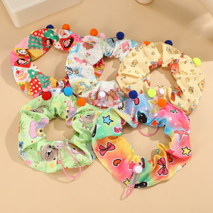 Pet Bibs Cat Elastic <b>Neck</b> <b>Warmer</b> Cartoon Pattern Cute Style All Seasons Pet Clothes Accessory - Product Image 2