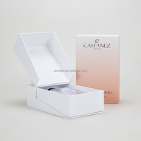 Bouteille de parfum personnalisé huile essentielle 50ml emballage en papier de luxe pour cosmétiques avec doublure éponge nouveau couvercle de boîte cadeau